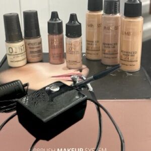 Luminess Airbrush Makeup Foundation Set -with 7 Diverse Shades